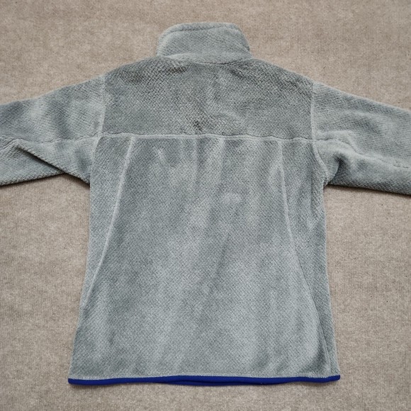 Patagonia Re-tool Snap-T Pullover Fleece Jacket Coat Womens M Gray - Picture 7 of 8